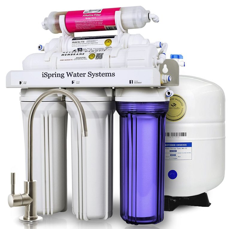 iSpring RCC7AK 6-Stage Residential Under-Sink Reverse Osmosis Water Filter System Review