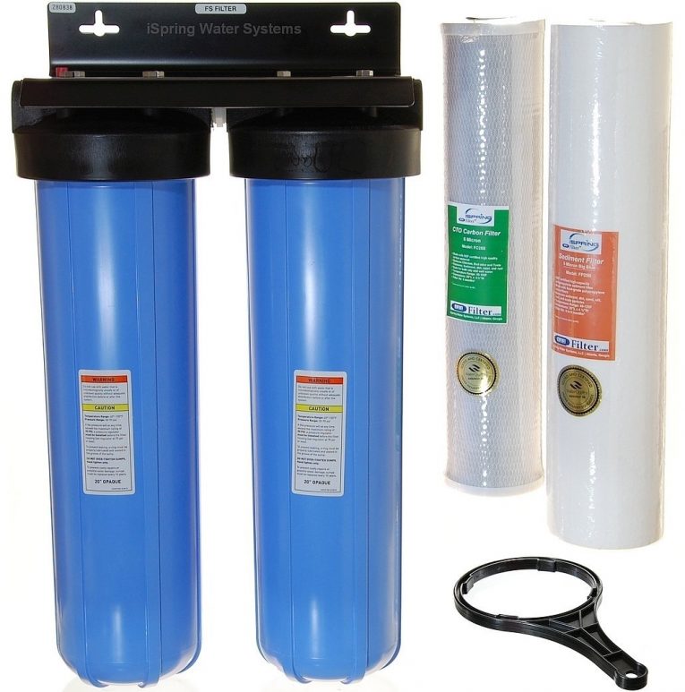 iSpring WGB22B 2-Stage 20-Inch Big Blue Whole House Water Filter Review